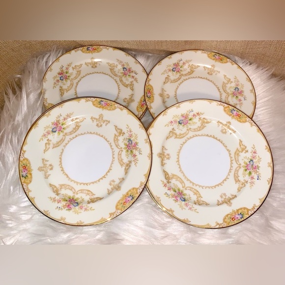 Vintage 30's NORITAKE Japanese "Trojan" Design China Small Plate - Picture 1 of 4